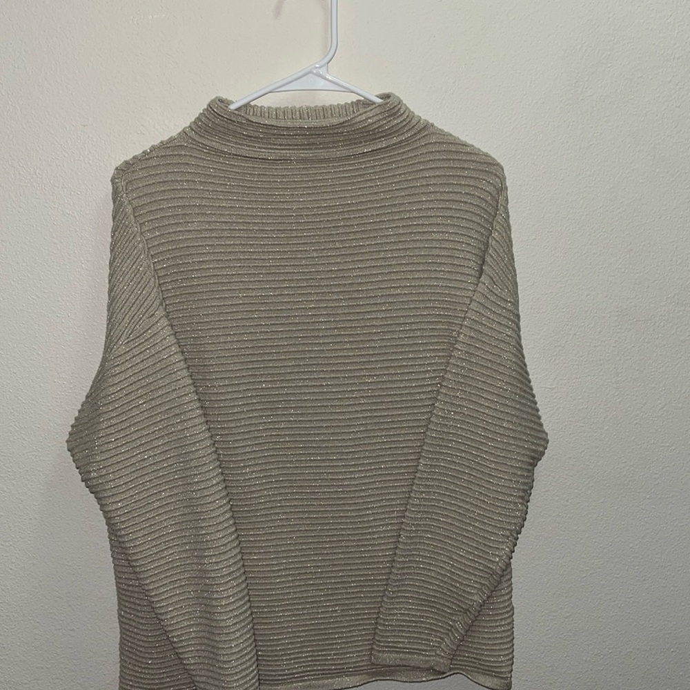 Sparkly Beige Sweater